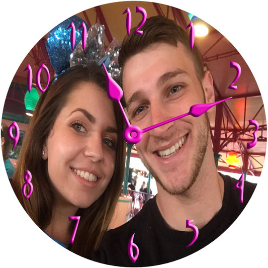 Custom Designed Photo Clock