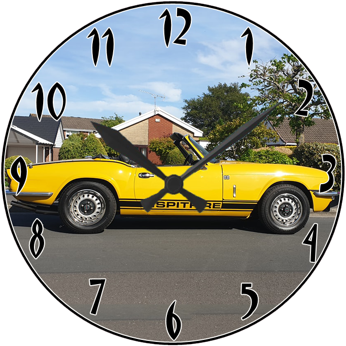 Custom Designed Photo Clock